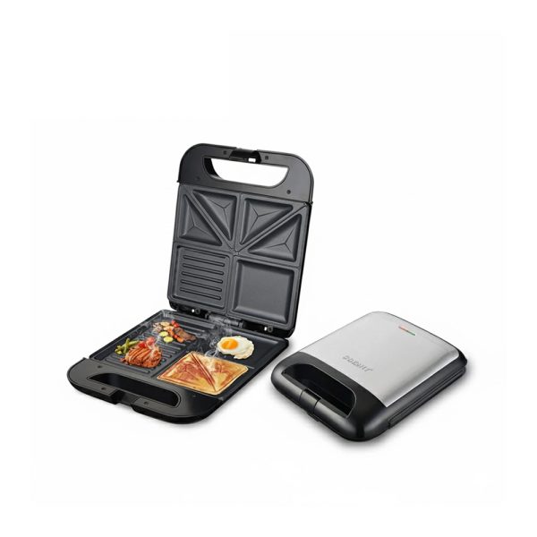 Sokany 1400W Breakfast Maker – Teflon Die-Cast Combo for Homes & Small Kitchens