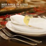 Leaf Design Napkin Rings for Homes & Dining Tables ii