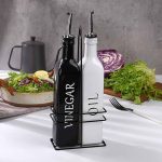Oil & Vinegar Dispenser Set for Homes & Kitchens – 17 OZ ii