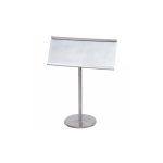 Stainless Steel Buffet Name Tag Holder – For Hotels & Catering