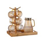 Acrylic Jug & Cup 9-Piece Set – Perfect for Homes & Hotels
