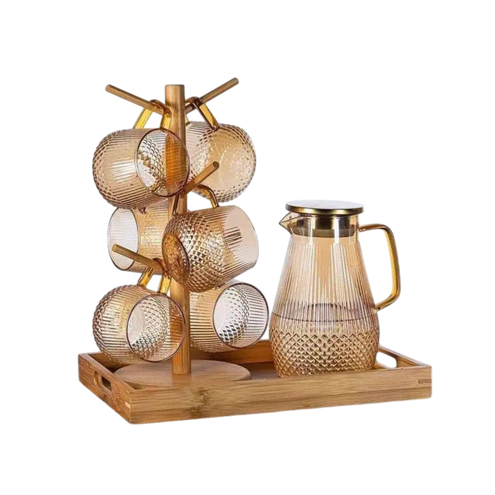 Acrylic Jug & Cup 9-Piece Set – Perfect for Homes & Hotels Acrylic Jug & Cup 9-Piece Set – Perfect for Homes & Hotels