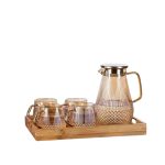 Acrylic Jug & Cup 9-Piece Set – Perfect for Homes & Hotels i
