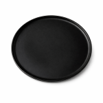 Black Melamine Round Side Plate for Hotels & Catering