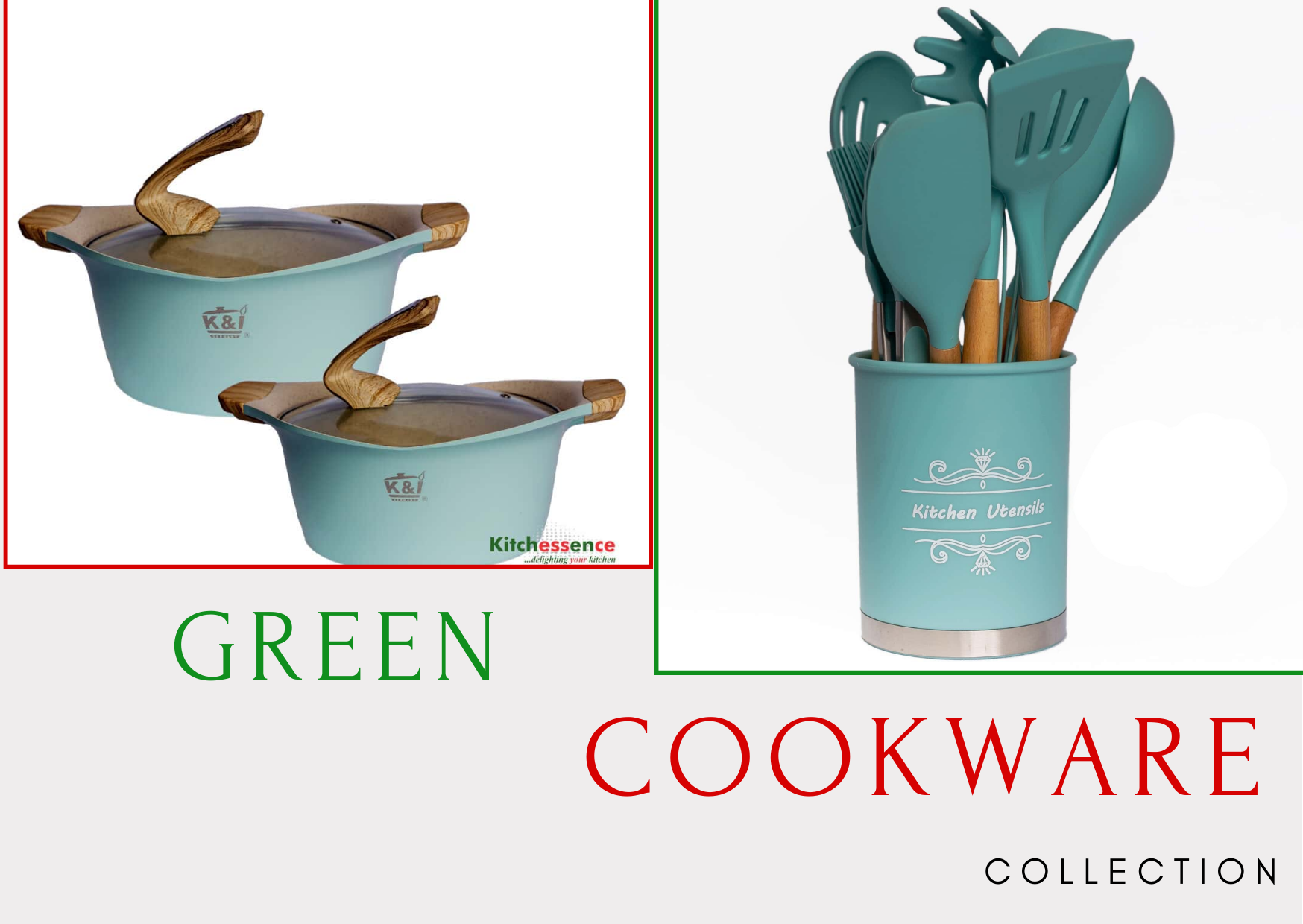 Green Cookware Bundle Green Cookware Collection - Image 1