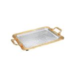 Luxury Gold Serving Tray – For Hotels, Events & Elegant Homes