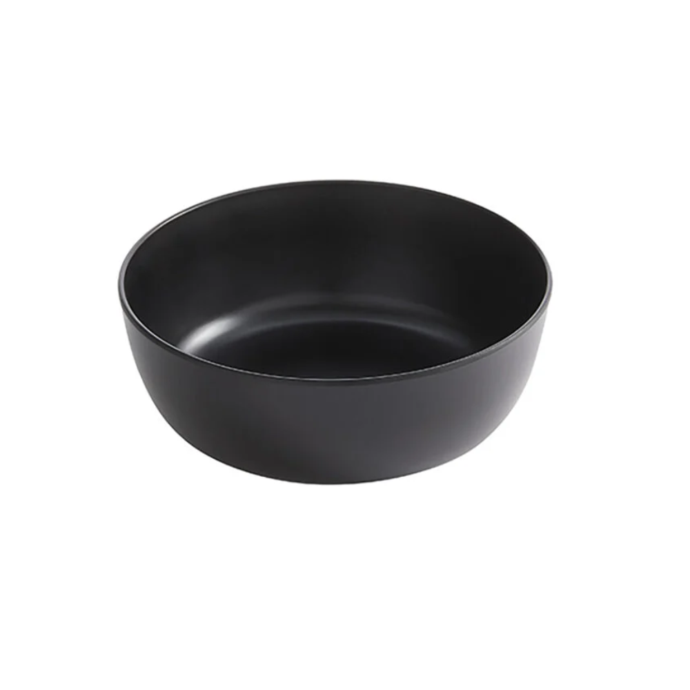 Round Black Melamine Bowl for Restaurants & Homes Round Black Melamine Bowl for Restaurants & Homes