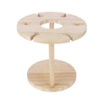 Wooden Wine Cup Storage Stand – For Homes, Bars & Wine Displays 1