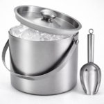 3L Insulated Stainless Ice Bucket – Keep Beverages Chilled