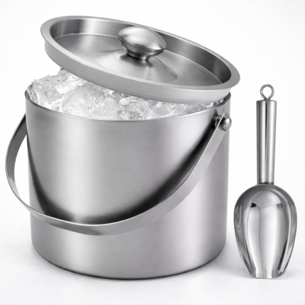 3L Insulated Stainless Ice Bucket – Keep Beverages Chilled