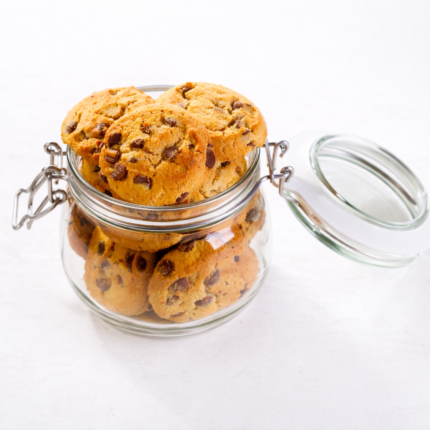 Cookies Glass Jar for Your Sweet Treats 500ml
