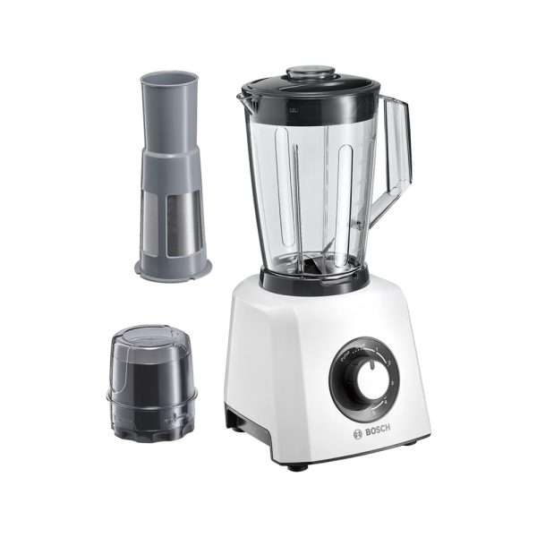 White Blender MMB33P5BGB – Powerful Smoothie Blender for Homes & Cafés