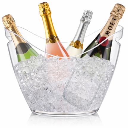 Acrylic Champagne Bowl – Elegant Chilling Made Easy i