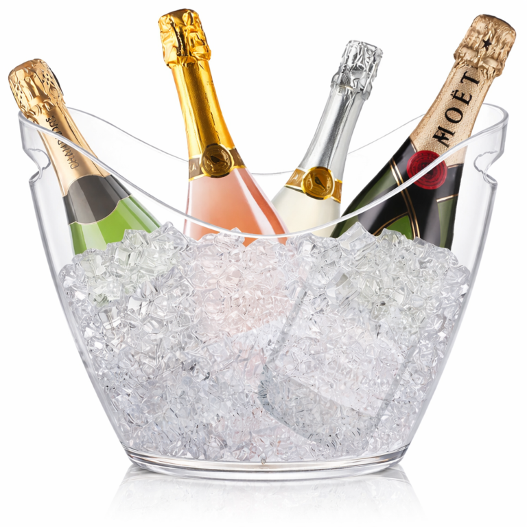Acrylic Champagne Bowl – Elegant Chilling Made Easy i