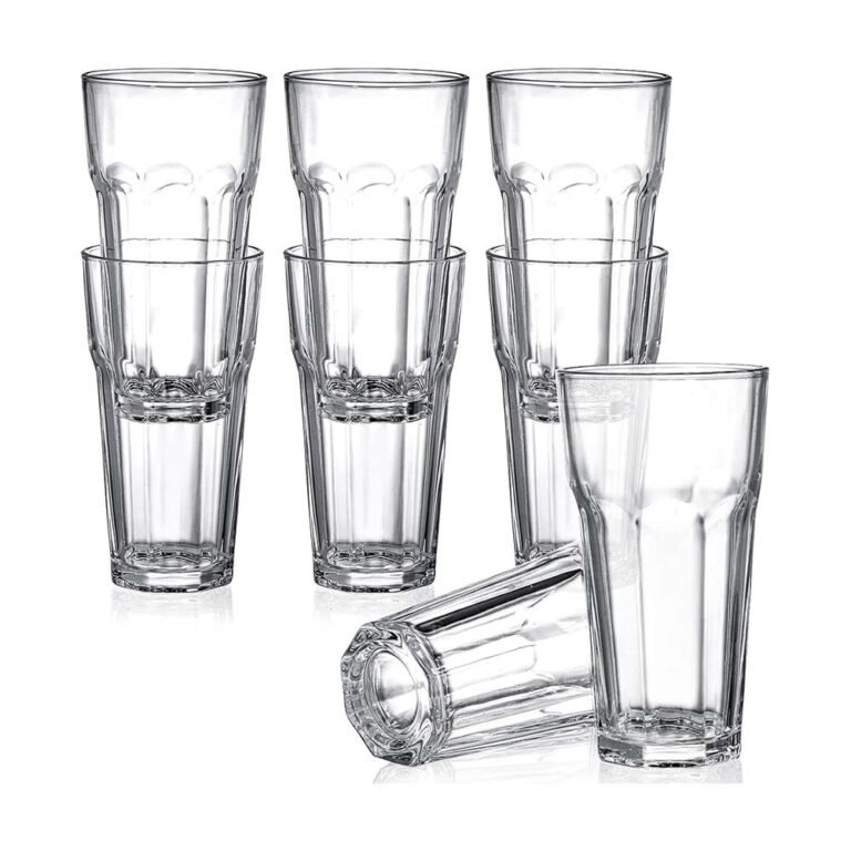 Clear Thick Water Glass – Durable Drinkware for Homes, Hotels & Bars i