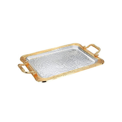 Luxury Gold Serving Tray – Elegant Tray for Homes, Hotels & Events