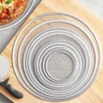 Aluminum Pizza Mesh Plate – Multi Sizes for Home & Commercial Kitchens i