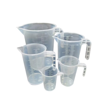 Plastic Measuring Cups Set – Multi Sizes for Kitchens, Homes & Bakers