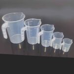 Plastic Measuring Cups Set – Multi Sizes for Kitchens, Homes & Bakers i
