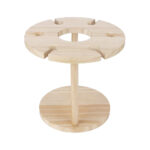 Wooden Wine Glass Holder Stand – Storage Rack for Homes & Bars