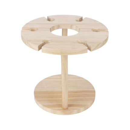 Wooden Wine Glass Holder Stand – Storage Rack for Homes & Bars