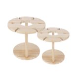 Wooden Wine Glass Holder Stand – Storage Rack for Homes & Bars i