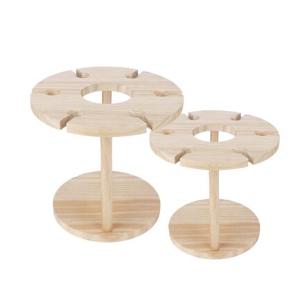 Wooden Wine Glass Holder Stand – Storage Rack for Homes & Bars i