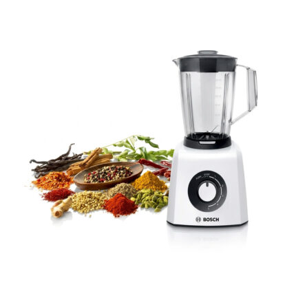 White Blender – Powerful Smoothie Blender for Homes & Cafés MMB33P5BGB i