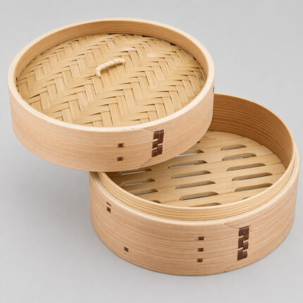 Single Bamboo Steamer Basket – Healthy Cooking Made Simple