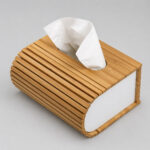 Bamboo Tissue Box Holder – Natural Elegance for Modern Spaces