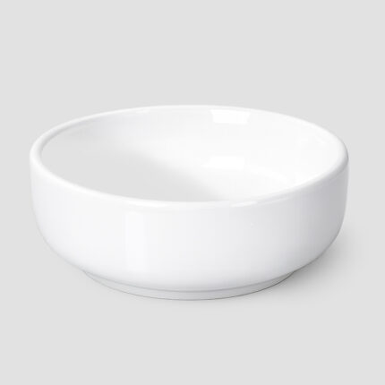 White Stackable Sauce Bowl 13cm – Efficient Serving for Busy Kitchens