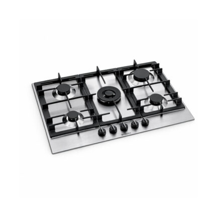 90CM Stainless Steel Gas Hob with Cast Iron for Hotels & Kitchens PCR9A5B90
