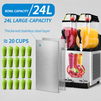 2 Slush Maker Machine – Refreshing Drinks, Effortless Performance i