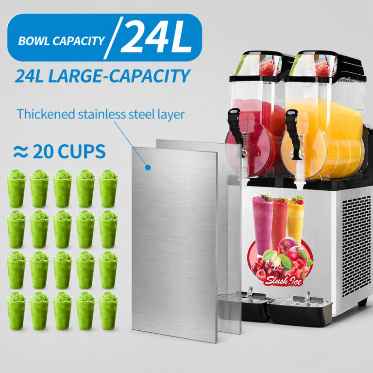 2 Slush Maker Machine – Refreshing Drinks, Effortless Performance i
