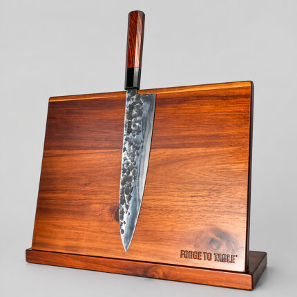 Magnetic Wooden Knife Block – Smart Storage for Modern Kitchens