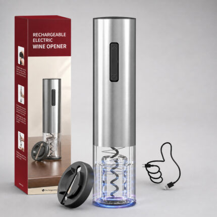 Rechargeable Electric Wine Opener – For Homes, Bars & Restaurants
