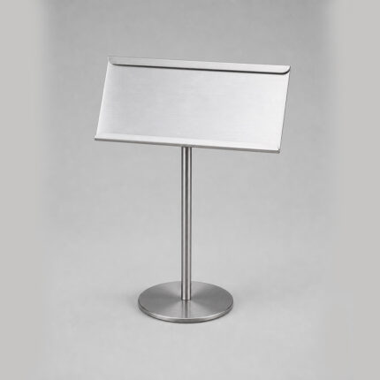 Stainless Steel Buffet Label Holder – Display Tags for Hotels & Catering