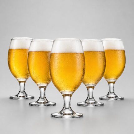 Pasabahce Bistro Beer Glass Set 6pcs for Hotel Kitchens, Restaurant Kitchens 1