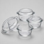 Pasabahce Borcam 3pcs Glass Ovenware Set for Hotel Kitchens, Restaurant Kitchens ii