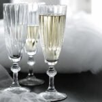 Pasabahce Diamond Champagne Flutes Set 6pcs for Hotel & Restaurant i