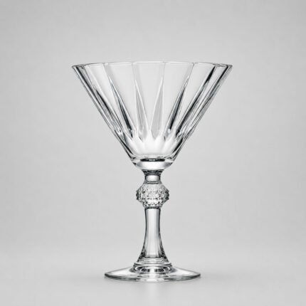 Pasabahce Diamond Martini Glass Set 6pcs for Hotel Kitchens, Restaurant Kitchens