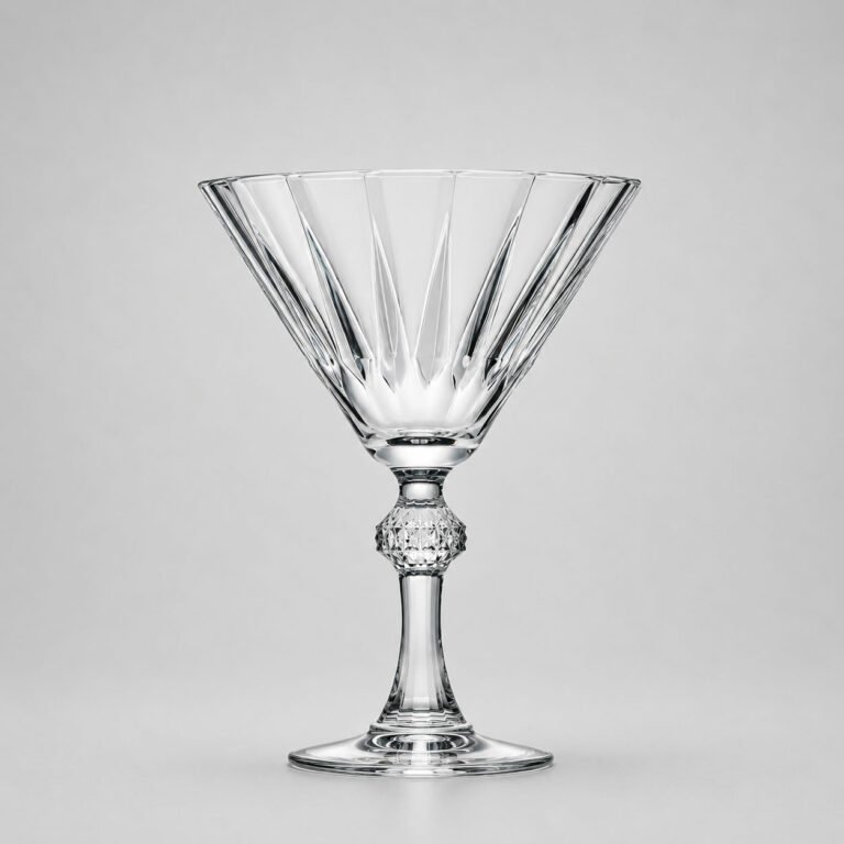 Pasabahce Diamond Martini Glass Set 6pcs for Hotel Kitchens, Restaurant Kitchens
