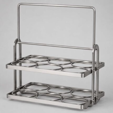 6 Hole Wine Bottle Carrier | For Hotel Kitchens, Restaurant Kitchens, Commercial Kitchens & Industrial Kitchens