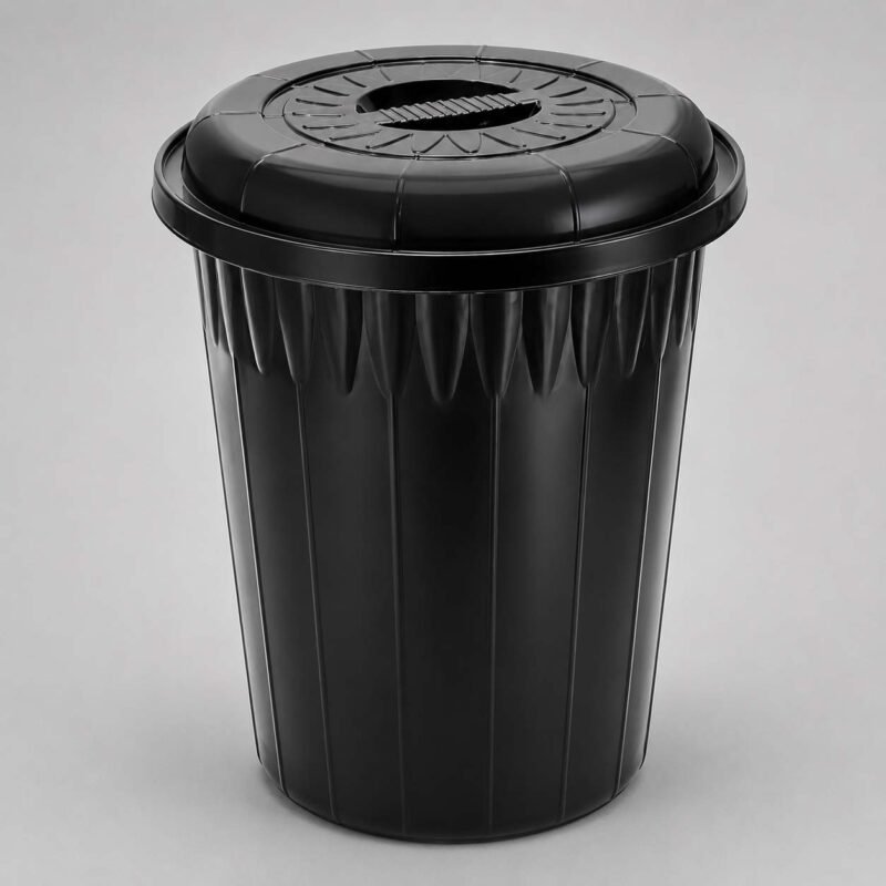 Black Plastic Kitchen Drum | For Hotel Kitchens, Restaurant Kitchens, Commercial Kitchens & Industrial Kitchens