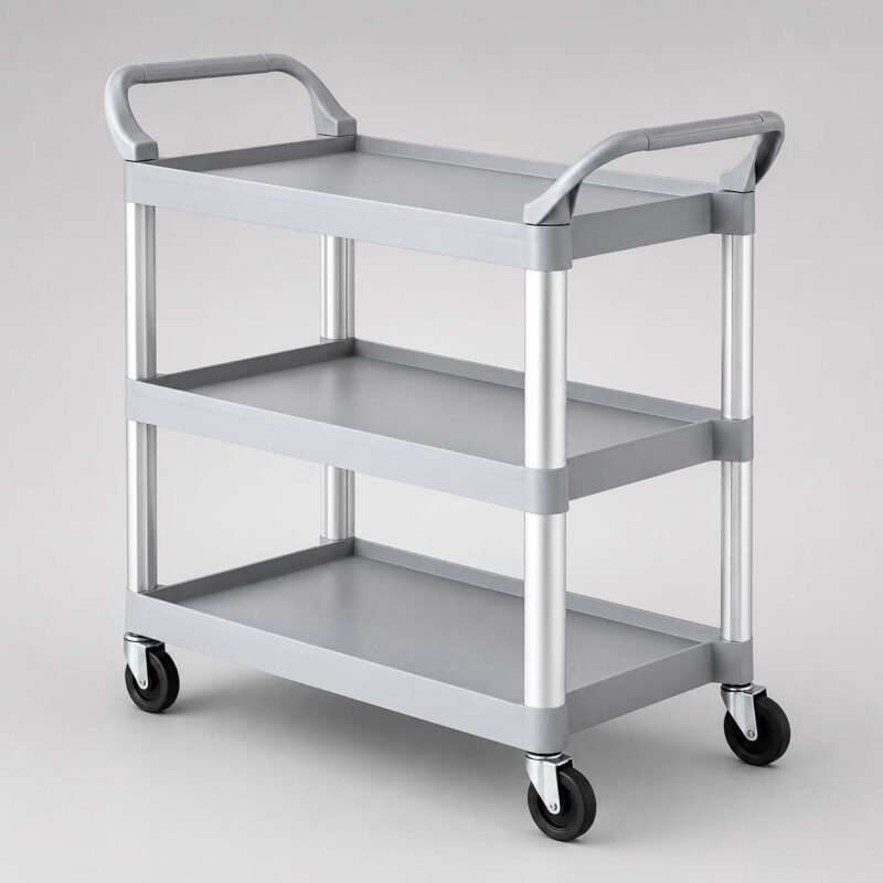 Polypropylene Service Trolley | For Hotel Kitchens, Restaurant Kitchens, Commercial Kitchens & Industrial Kitchens