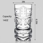 Zombie Tiki Glass Cup | For Hotel Kitchens, Restaurant , Commercial