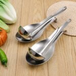 Stainless Steel Fish Shape Spoon Rest For Modern Kitchen i