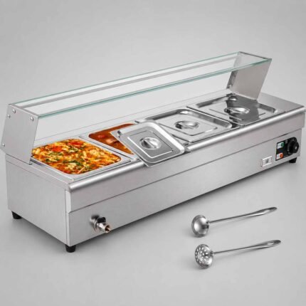 Bain Marie 6 Pans for Commercial & Industrial Kitchens i