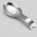 Stainless Steel Fish Shape Spoon Rest For Modern Kitchen