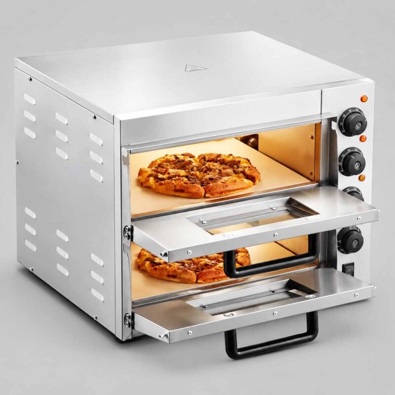 Double Pizza Oven for Commercial Kitchen Equipment